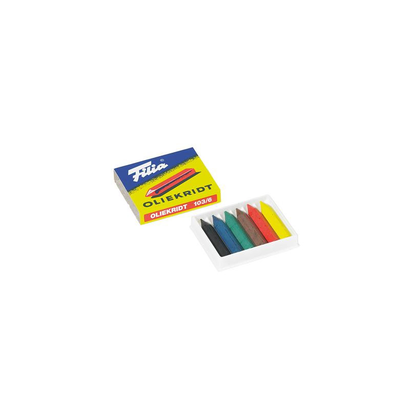 Filia oil crayons 6 pieces