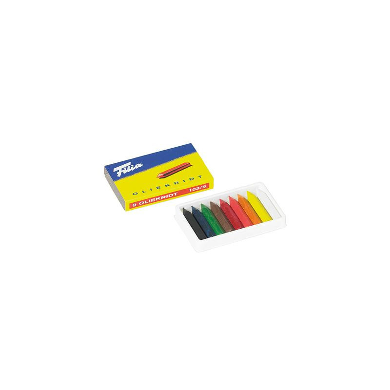 Filia oil crayons  9 pieces