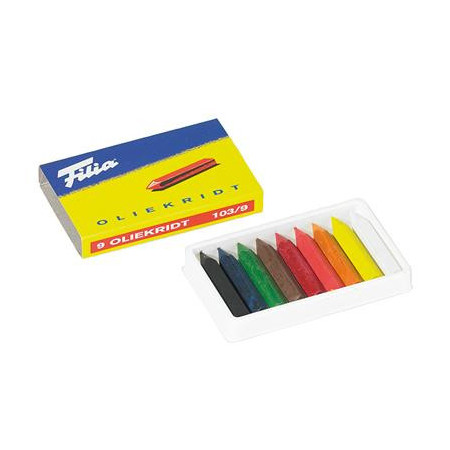 Filia oil crayons  9 pieces