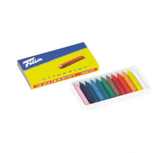 Filia oil crayons box of 12 colours