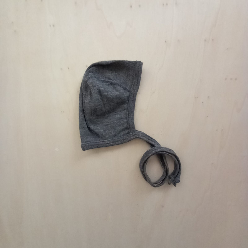 Lilano wool silk bonnet grey