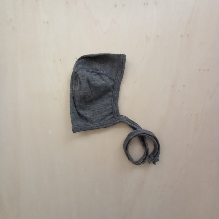 Lilano wool silk bonnet grey