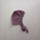 Lilano wool silk bonnet Mauve