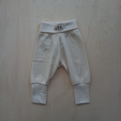 Lilano wool silk pants  Natural