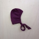 Lilano wool silk bonnet Purple