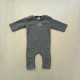 Lilano wolzijde jumpsuit met omslag Grijs (100904)