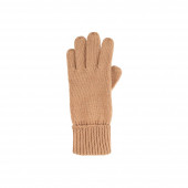 Pure pure woolen gloves old pink