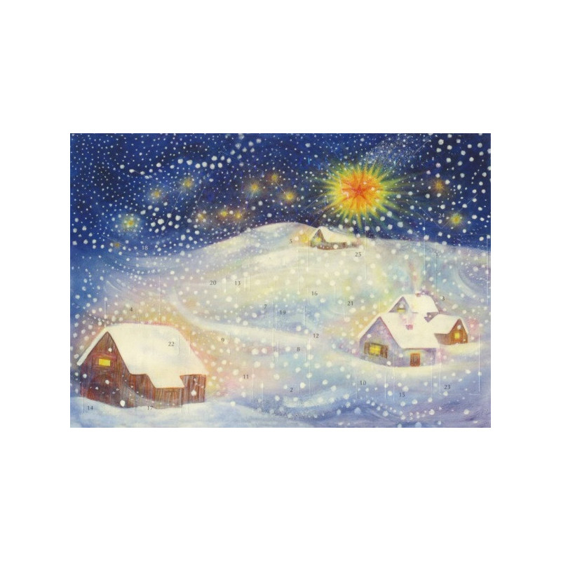 Advent calendar large made by B Lips - Winter