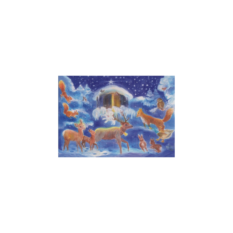 Adventskalender large Auf dem Weg zu Kribbe  (Dorothea Schmidt)