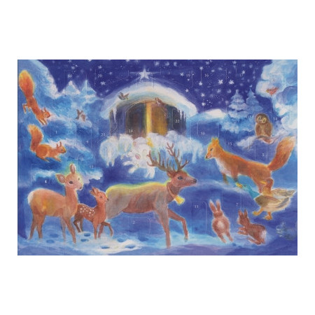 Adventskalender large Auf dem Weg zu Kribbe  (Dorothea Schmidt)