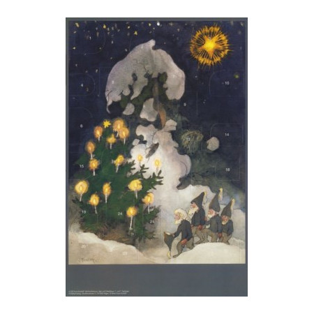 Adventskalender groot Weihnachtstraum Kreidolf