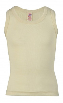Engel woolen undershirt without sleeves natural