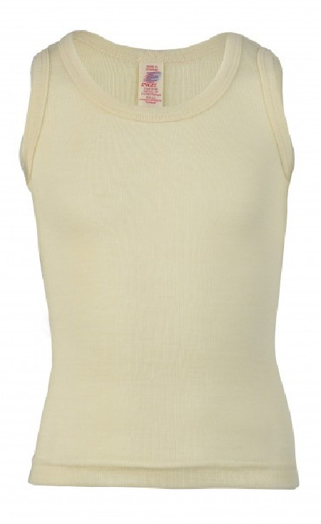Engel woolen undershirt without sleeves natural