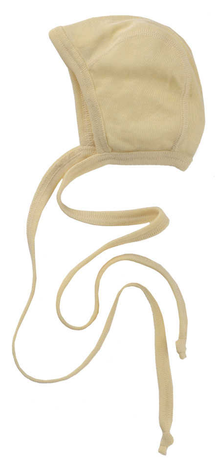 Engel wool silk bonnet natural