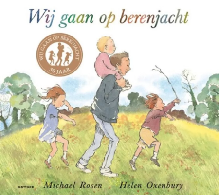Wij gaan op berenjacht kartonboek (Rosen Oxenbury)