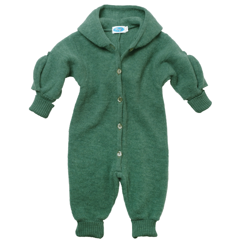 Reiff overall van wolfleece antraciet