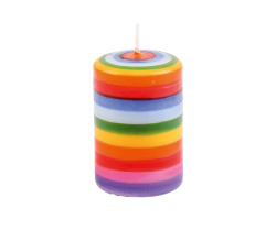 Ahrens Spielzeug waxine candle brightly striped