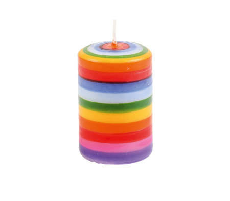 Ahrens Spielzeug waxine candle brightly striped