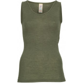 Engel wool silk sleeveless shirt soft grey