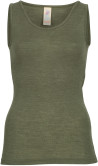 Engel wool silk sleeveless shirt soft grey
