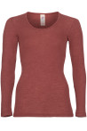 Engel wolzijden longsleeve olijf (704970)