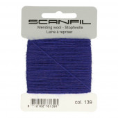 Scanfil mending wool blue 139