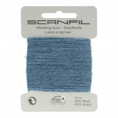 Scanfil mending wool greyblue 109