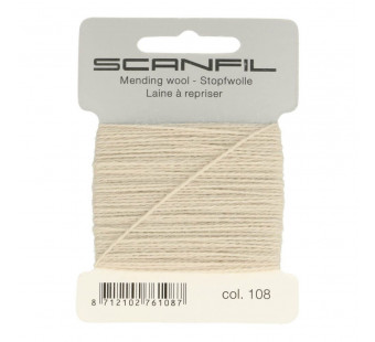 Scanfil mending wool beige 106