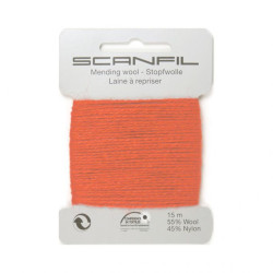 Scanfil mending wool orange 98