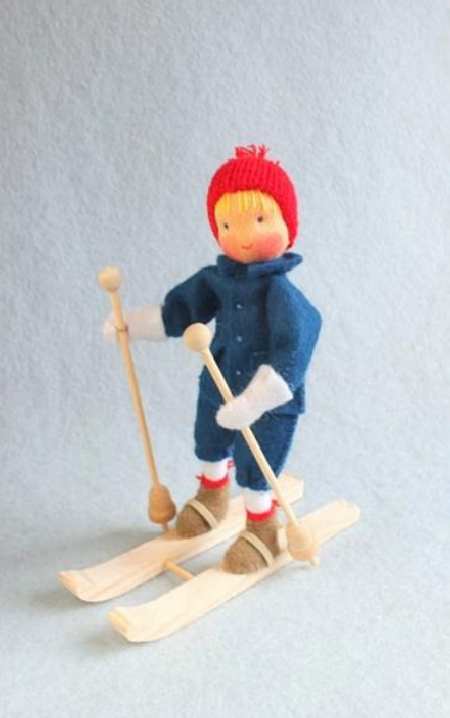 Olle op skies  (atelier Pippilotta)