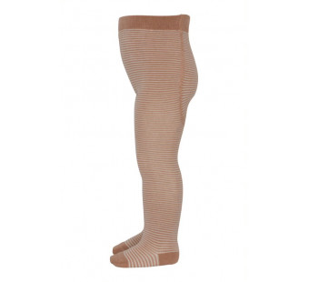 MP Denmark cotton vigge tights tawny brown striped (858)