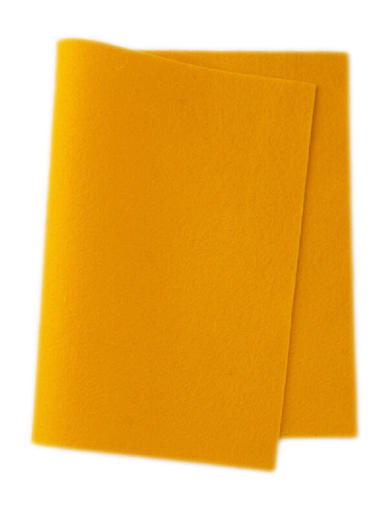 De Wite Engel true felt woolfelt sun yellow