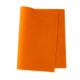 De Witte Engel true felt woolfelt light orange