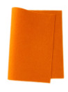 De Wite Engel true felt woolfelt light orange