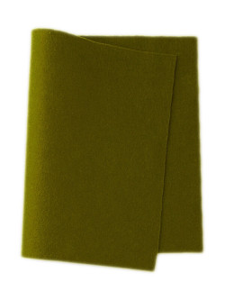De Wite Engel true felt woolfelt leaf green