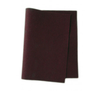 De Witte Engel true felt woolfelt dark red