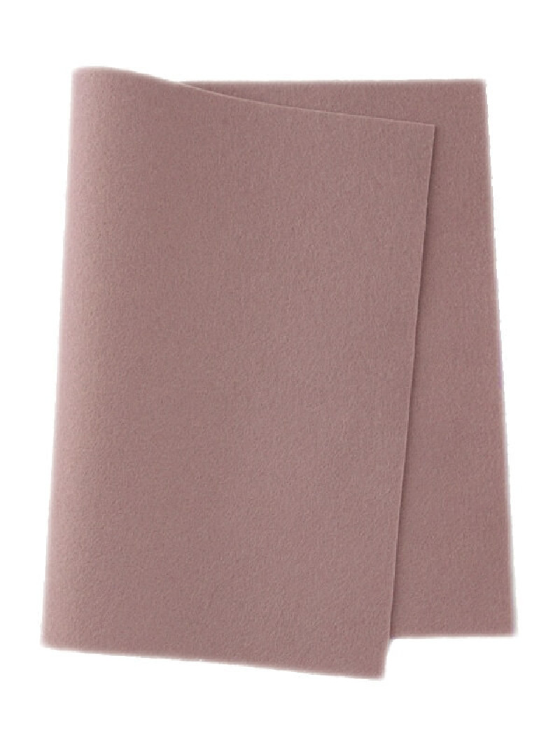 De Wite Engel true felt woolfelt red lilac