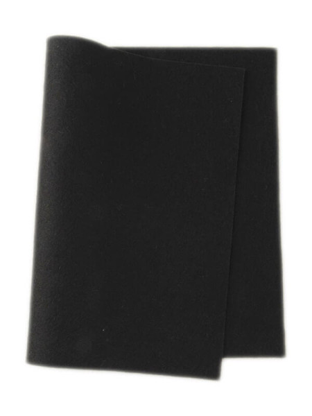 De Wite Engel true felt woolfelt black
