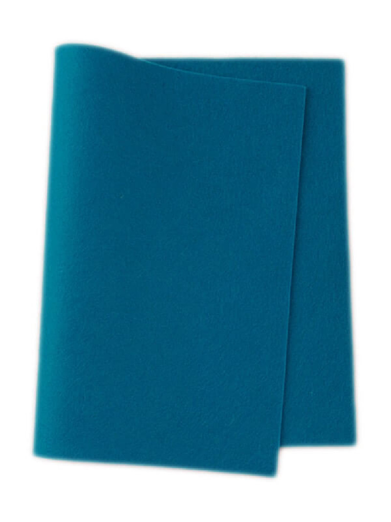 De Wite Engel true felt wolvilt donker turquoise