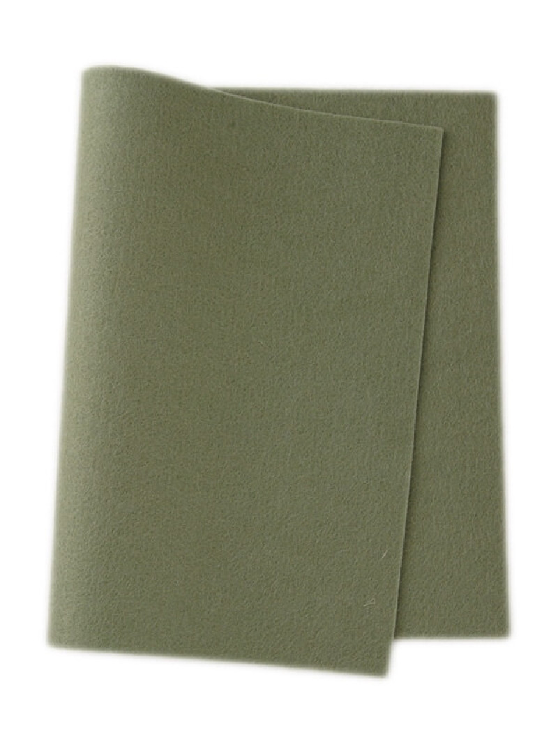 De Wite Engel true felt woolfelt grey-green