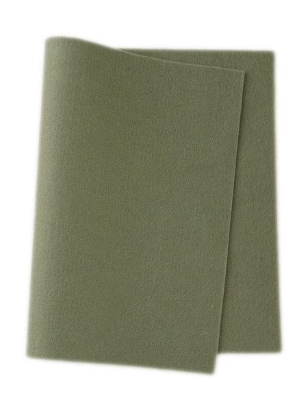 De Wite Engel true felt woolfelt grey-green