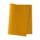 De Wite Engel true felt woolfelt mustard