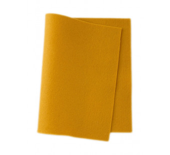 De Witte Engel true felt woolfelt mustard