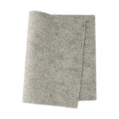 De Wite Engel true felt bio felt woolfelt light grey