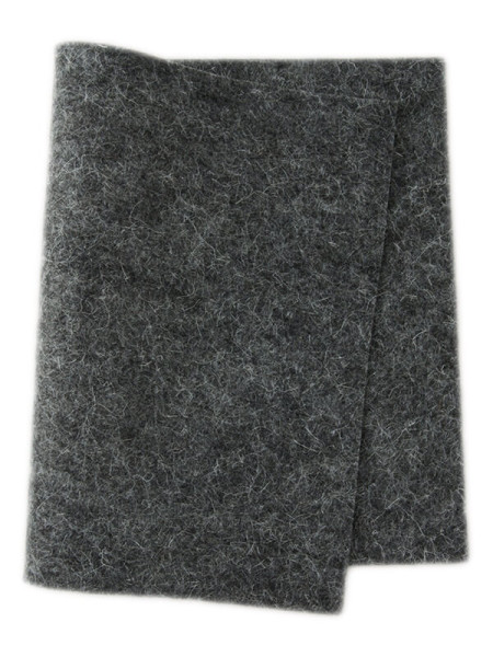 De Wite Engel true felt bio felt woolfelt light grey