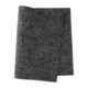 De Witte Engel true felt bio felt woolfelt dark grey