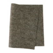 De Wite Engel true felt bio felt woolfelt light grey