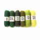 De Witte Engel Bhedawol green shades 2gr each