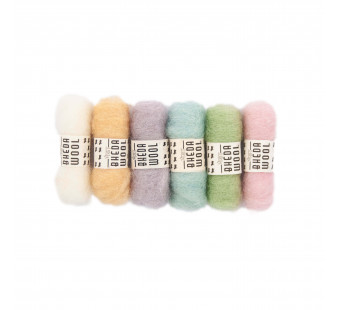 De Witte Engel Bhedawol pastel shades 2gr each