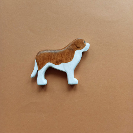 Houten sint benard (hond)